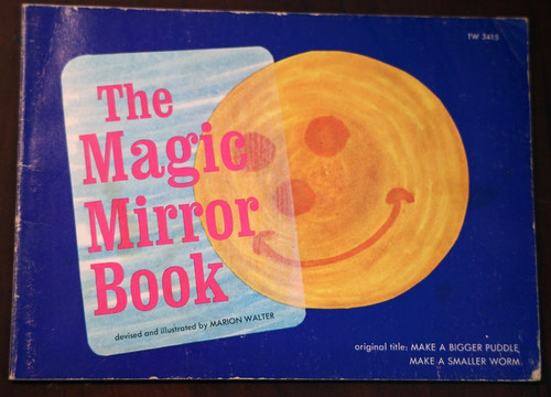 The Magic Mirror Book by Marion Walter TW 3415 1971 Vintage Scholastic Paperback