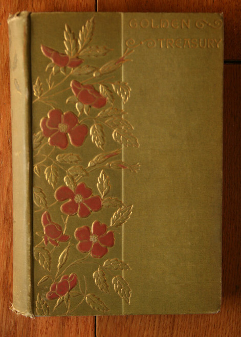 The Golden Treasury by Francis Turner Palgrave Antique Book Thomas Y. Crowell 