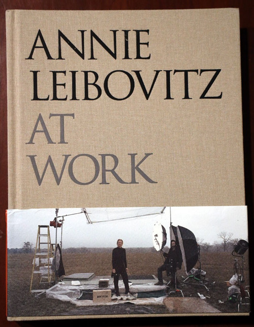 ANNIE LEIBOVITZ At Work (2008) First Edition Art Book Hardcover