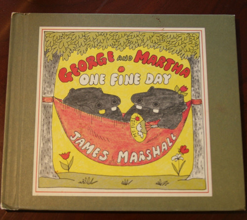 George and Martha ONE FINE DAY by James Marshall 1978 Vintage Weekly Reader HC