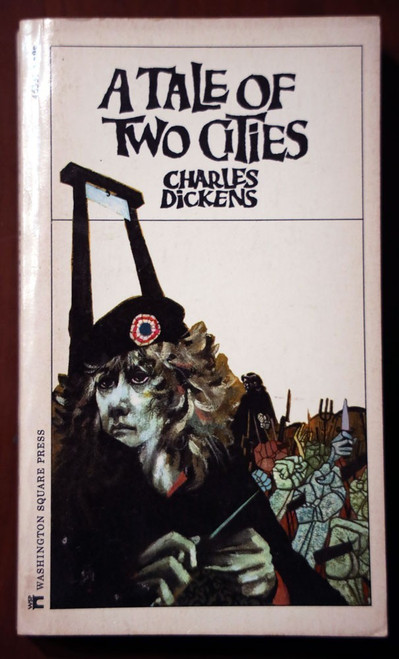 A Tales of Two Cities by Charles Dickens 1970 Washington Square Press Vintage PB