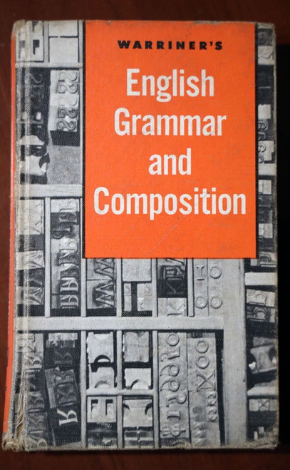 John E. Warriner's English Grammar and Composition Vintage 1959 Textbook #7 Rare