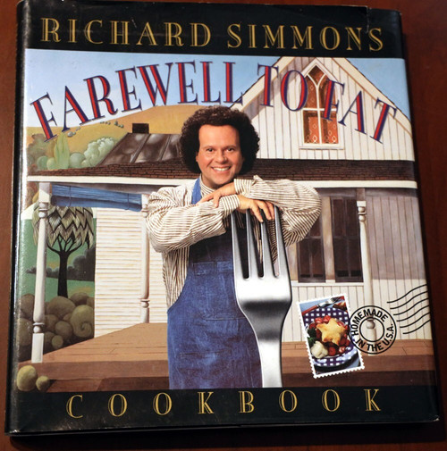FAREWELL TO FAT COOKBOOK by Richard Simmons 1996 First Printing HC/DJ