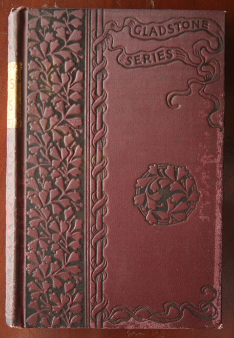 POEMS of NATHANIEL PARKER WILLIS c. 1889 Gladstone Series Antique Poetry Book