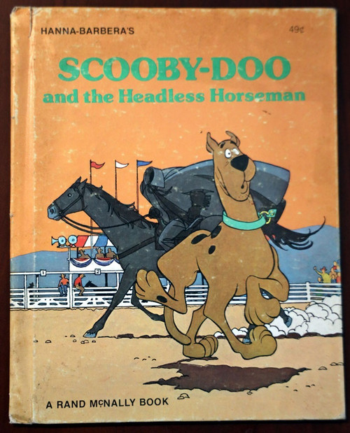 Hanna-Barbera's SCOOBY-DOO and the Headless Horseman 1976 Rand McNally Book