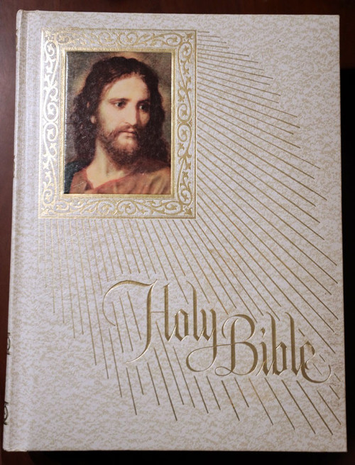 HOLY BIBLE Fireside Family Edition Catholic New American Bible NAB 1984-1985