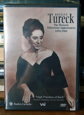 ROSALYN TURECK: Historical Television Appearances (DVD, 2004) BRAND NEW SEALED