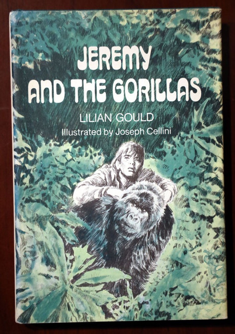 Jeremy and the Gorillas by Lilian Gould SIGNED 1st Printing 1977 HC/DJ Vintage