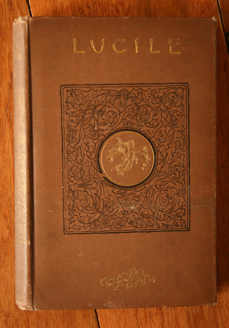 LUCILE by Owen Meredith Illustrated Antique Book Thomas Y. Crowell Hardcover