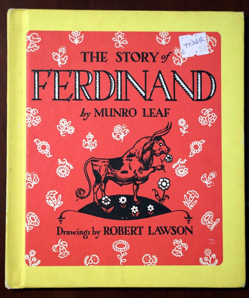 The Story of FERDINAND by Munro Leaf / Robert Lawson 1964 Children's Choice HC