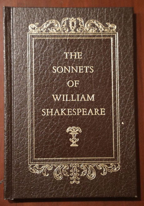 The Sonnets of William Shakespeare - Avenel Books 1961 Vintage Hardcover