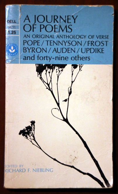 A Journey of Poems - Richard F. Niebling 1977 Vintage Dell Paperback POETRY
