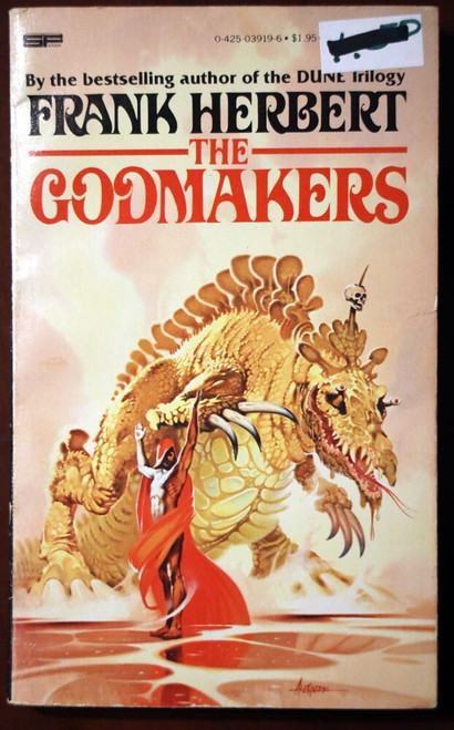 THE GODMAKERS by Frank Herbert DUNE Author 1978 Vintage Sci-Fi Paperback