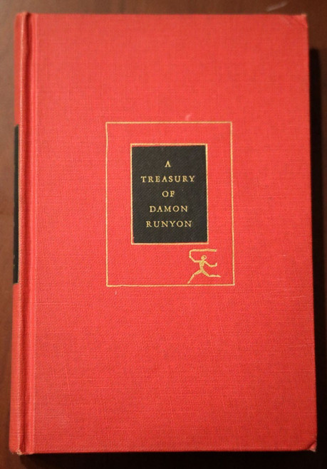 A Treasury of Damon Runyon 1958 First Modern Library Edition Vintage Hardcover
