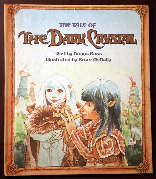 The Tale of THE DARK CRYSTAL by Donna Bass Vintage 1982 Weekly Reader Hardcover