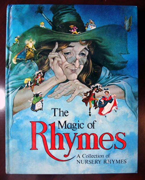 The Magic of Rhymes by Lucy & Eric Kincaid Derrydale Books 1980's Hardcover Book