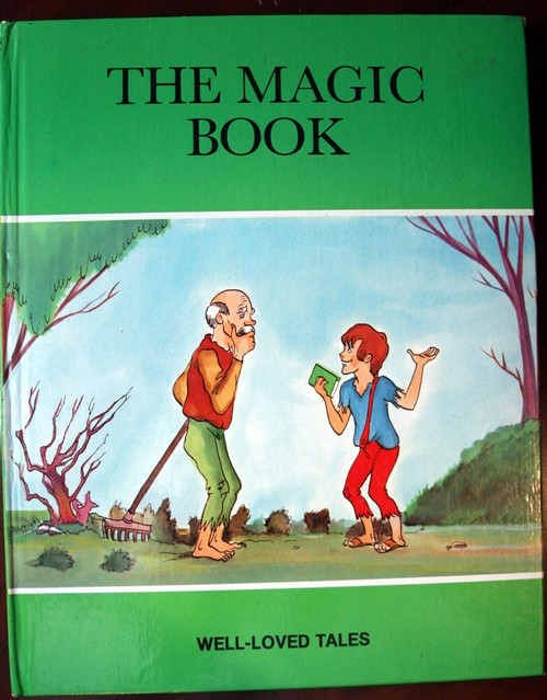 THE MAGIC BOOK Vintage Well-Loved Tales Hardcover Children's Book 1970's