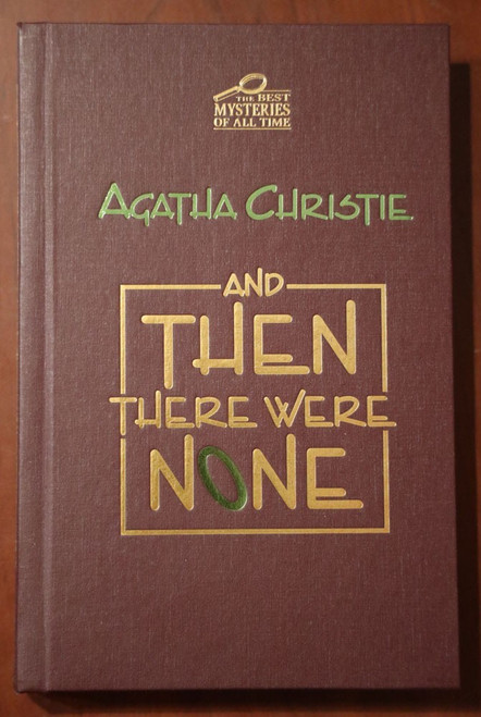 AND THEN THERE WERE NONE by Agatha Christie IMPRESS Best Mysteries All Time 2009