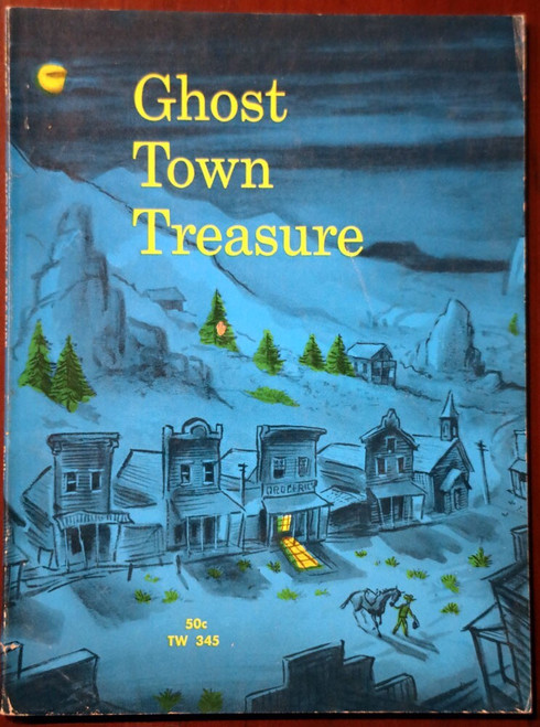 Ghost Town Treasure (1965) Clyde Robert Bulla TW345 Vintage Scholastic Paperback