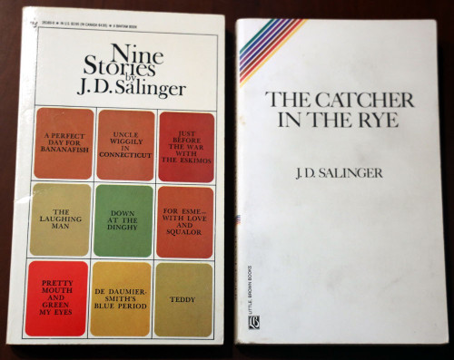 THE CATCHER IN THE RYE 1991 + NINE STORIES 1989 by J.D. Salinger - Paperback Lot