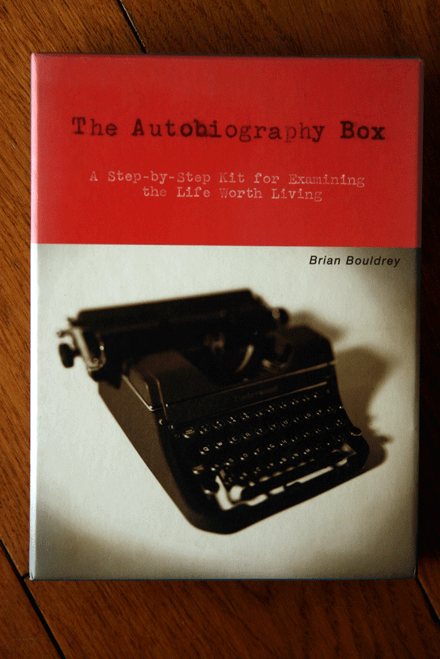 The Autobiography Box by Brian Bouldrey - Step-By-Step Kit Book + Cards