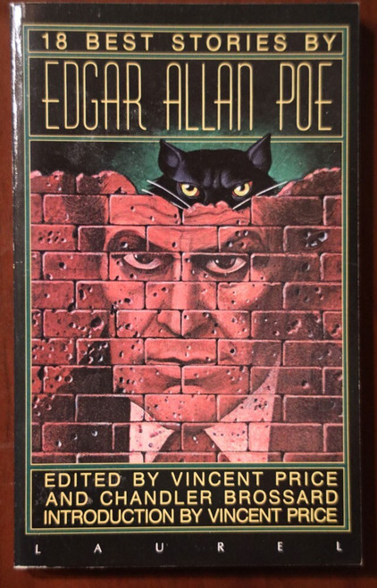 18 Best Stories of EDGAR ALLAN POE 1965 Vintage Laurel Paperback - Vincent Price