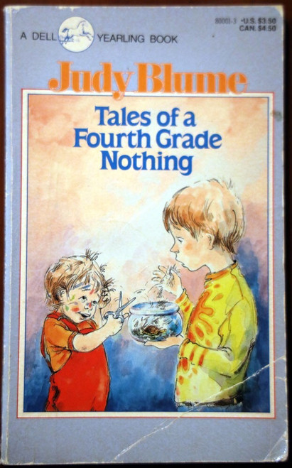 Tales of a Fourth Grade Nothing JUDY BLUME 1979 Dell Yearling Vintage Paperback