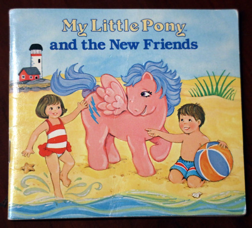 My Little Pony and the New Friends 1984 Vintage Book Hasbro Storybook TOY