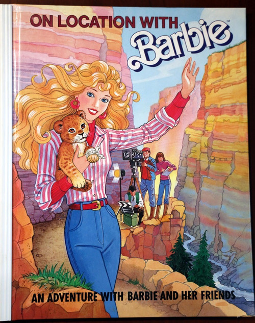 ON LOCATION WITH BARBIE: Adventure with Barbie & Her Friends 1990 Personalized