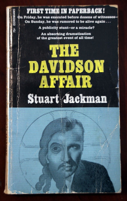 The Davidson Affair by Stuart Jackman 1971 Vintage Paperback Fantasy/Religion