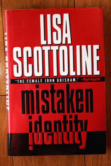 Mistaken Identity by Lisa Scottoline SIGNED 1999 1st First Edition HC/DJ 