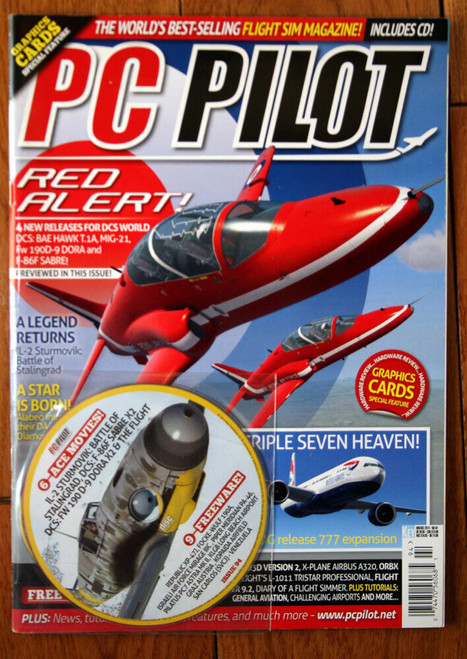 PC PILOT Magazine Nov-Dec 2014 Includes CD Flight Sim Aeronautics Airplanes