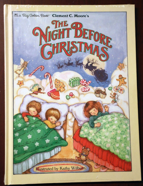 Clement C. Moore's The Night Before Christmas Illustrated by Kathy Wilburn NEW