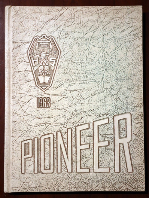 1963 PIONEER Yearbook EXETER TWP HIGH SCHOOL Reiffton Reading PA Berks County
