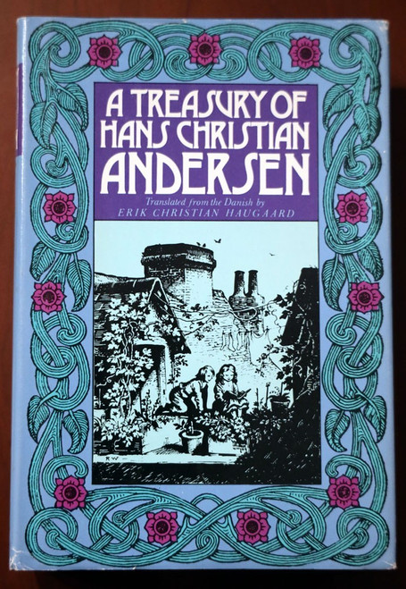 A Treasury of Hans Christian Andersen 1974 HC/DJ Nelson Doubleday ERIK HAUGAARD