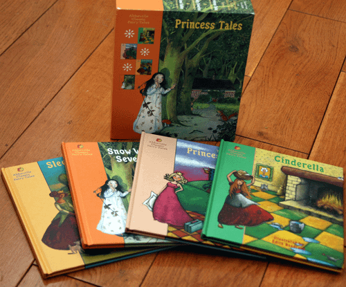 PRINCESS TALES Abbeville Classic Fairy Tales CINDERELLA SLEEPING BEAUTY 4 Books