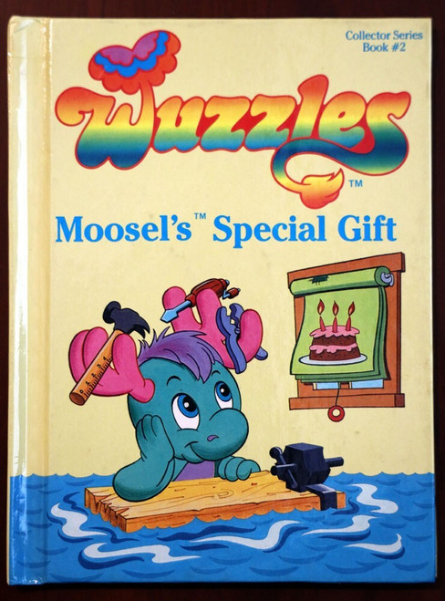 WUZZLES Moosel's Special Gift Collector Series Book #2 1984 Hasbro Bradley TV