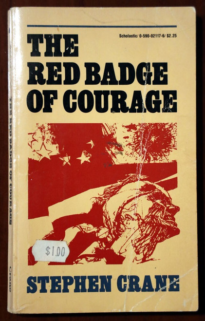 The Red Badge of Courage by Stephen Crane Vintage Scholastic Paperback