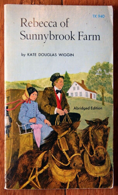 Rebecca of Sunnybrook Farm by Kate Douglass Wiggin 1973 Vintage Scholastic PB