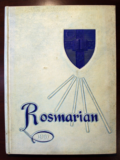 1957 Rosmarian Yearbook Lancaster Catholic High School Lancaster Pennsylvania PA