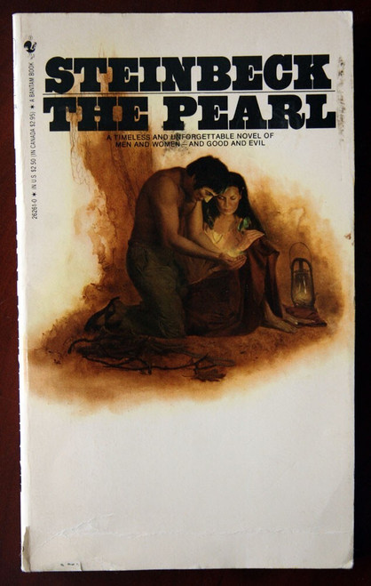 THE PEARL by JOHN STEINBECK 1986 Vintage Paperback Bantam Books