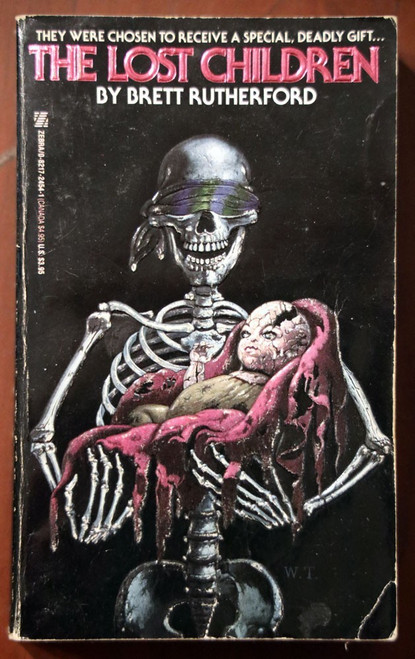 Lost Children by Brett Rutherford 1988 Vintage Zebra Horror Paperback 1st Print
