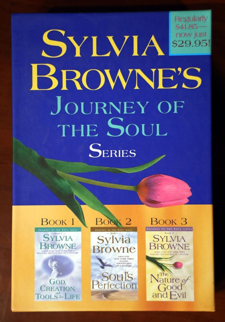 SYLVIA BROWNE Journey of the Soul Series 3 Flexi-Cover Book Boxed Set w Slipcase