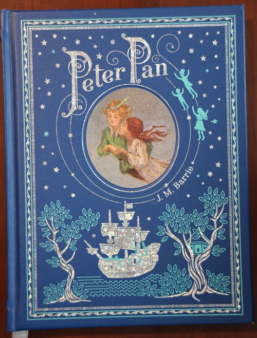 PETER PAN by J.M. Barrie 2014 Barnes & Noble Leather Illustrated by F.D. Bedford