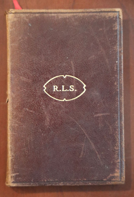 The Pocket R.L.S. 1912 Antique Leather Book Charles Scribner's Sons Stevenson
