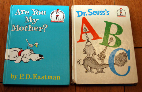 Are You My Mother? by P.D. Eastman 1960 + Dr. Seuss's ABC 1963 Vintage Hardcover