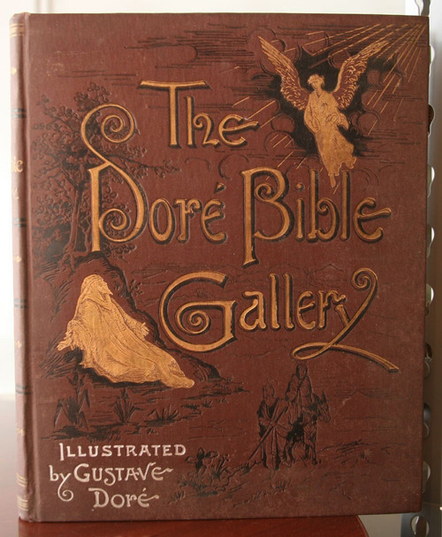THE DORE BIBLE GALLERY Henry Altemus Illustrated by Gustave Dore Antique Book