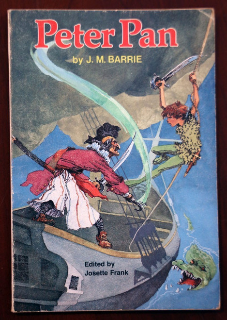 PETER PAN J.M. Barrie 1957 Vintage Scholastic Paperback Edited by Josette Frank