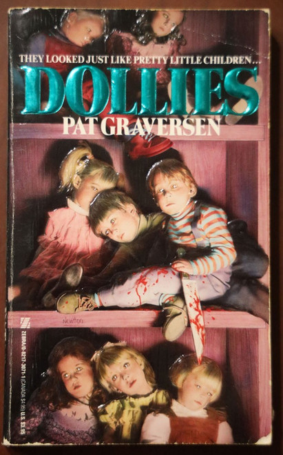 DOLLIES by Pat Graversen 1990 Vintage Zebra Horror Paperback 1st Printing OOP