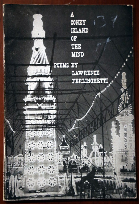 A Coney Island of the Mind: Poems by Lawrence Ferlinghetti 1968 Vintage Book